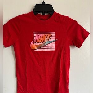 Nike Kids Graphic Red Tee